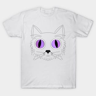 Big Eyed Cat V5 T-Shirt